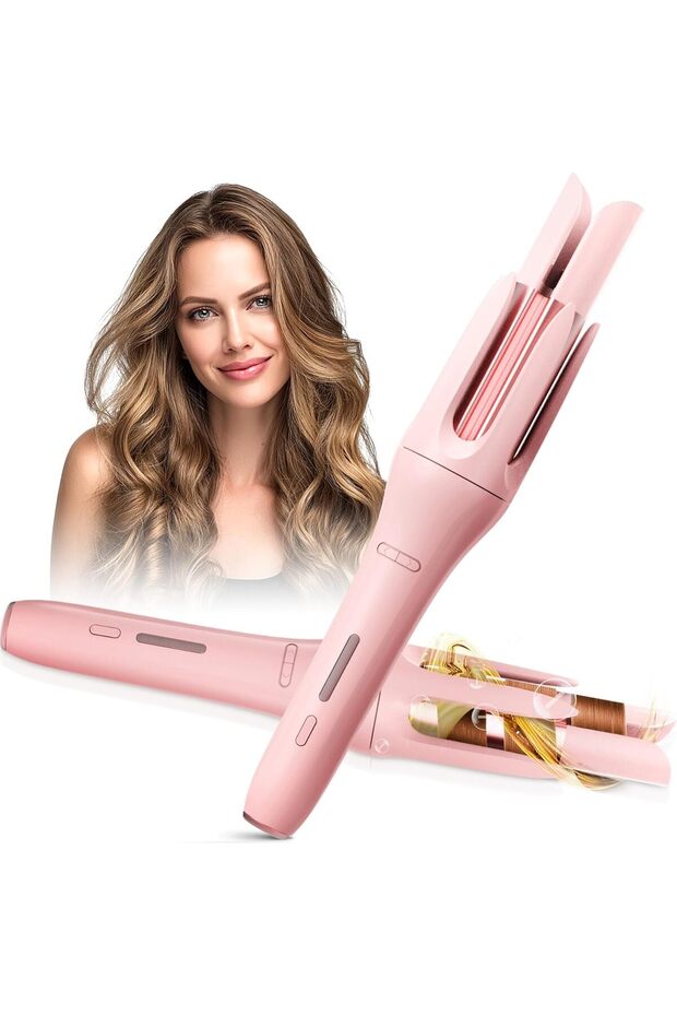 Automatic Rotating Curling Iron with 3 Temperature Fast Heating