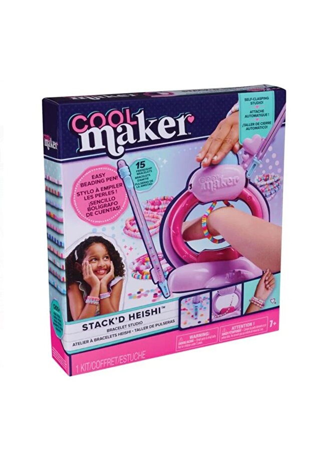 Studio Cool Maker Bratari Stack Heisi – Set Creativ pentru Bijuterii - 1