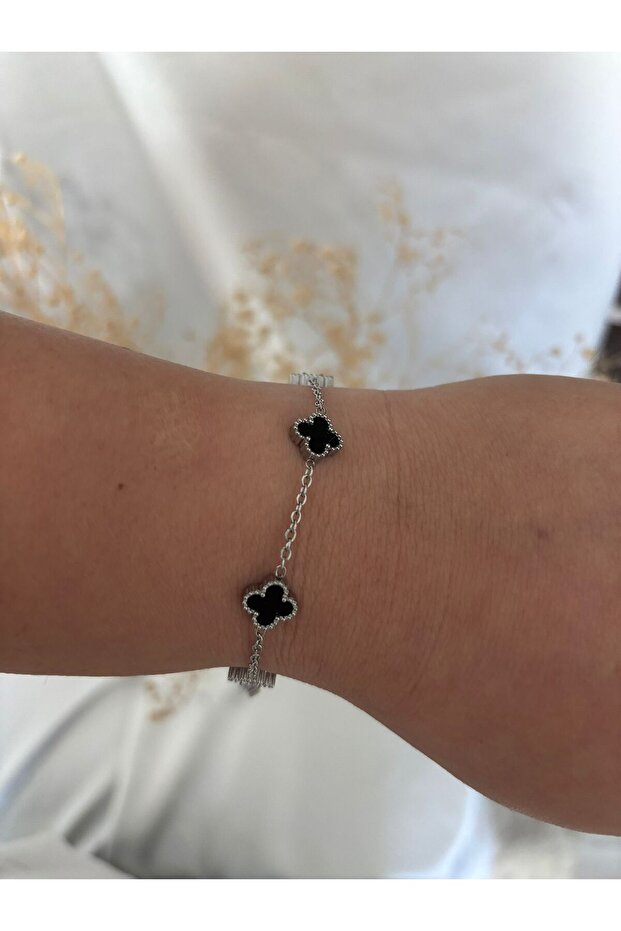 Yonca Model Çelik Bileklik - 2