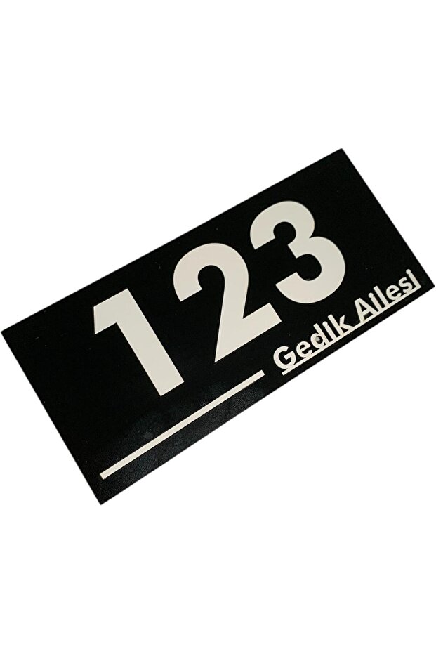 Ahşap Kapı Numaralığı - 5