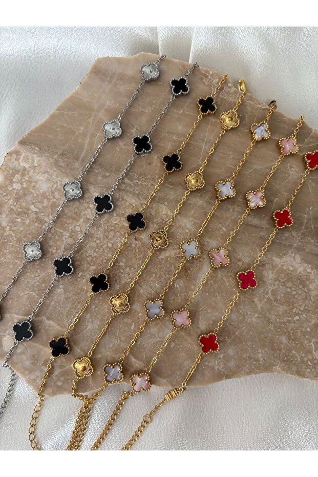 Yonca Model Çelik Bileklik - 1