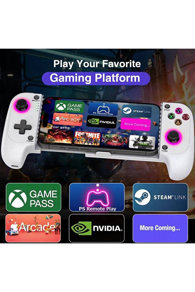 أجهزة تحكم ألعاب الهاتف المحمول لأجهزة iPhone/Android، أجهزة تحكم الهاتف بتقنية تأثير هول - 2