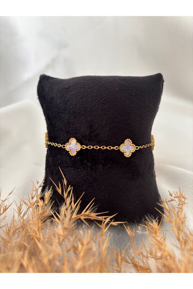 Yonca Model Çelik Bileklik - 3