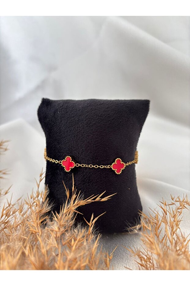 Yonca Model Çelik Bileklik - 4