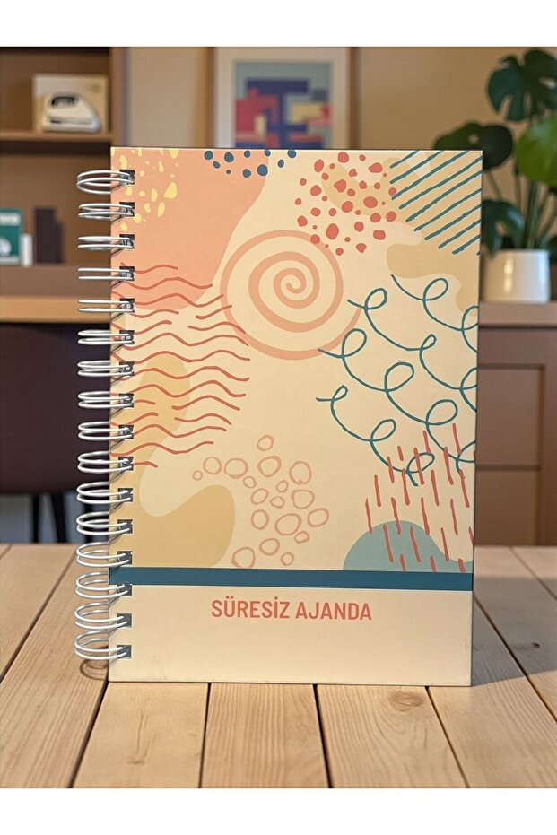 17*24 Unlimited Agenda with Silvery Hard Cover