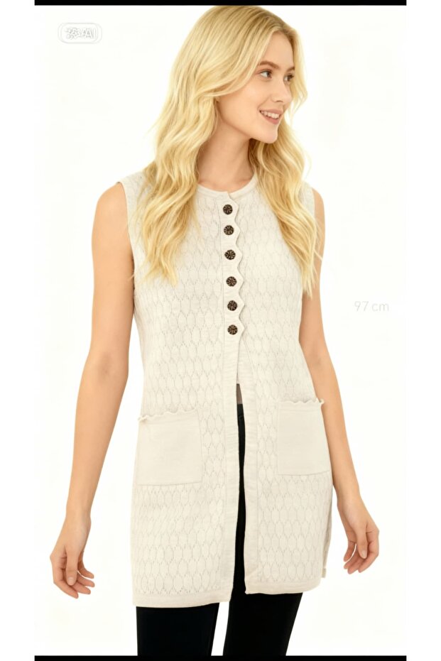 KADIN TRİKO YELEK - 3