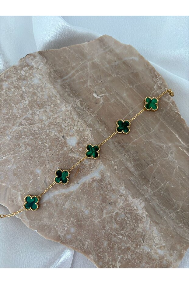 Yonca Model Çelik Bileklik - 1