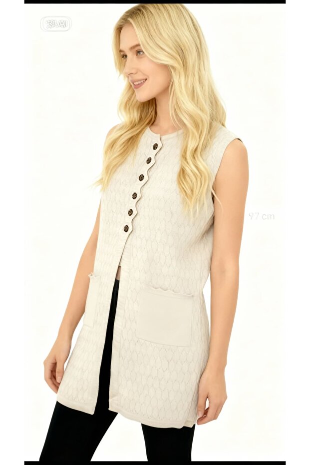 KADIN TRİKO YELEK - 2