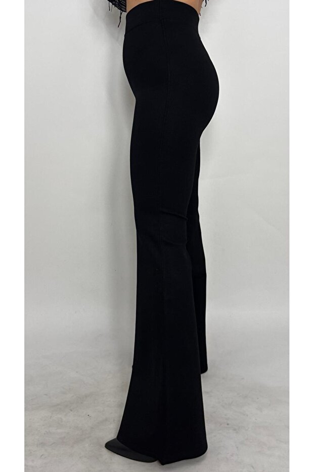 İSPANYOL PAÇA ÇELİK KUMAŞ TAYT - 3