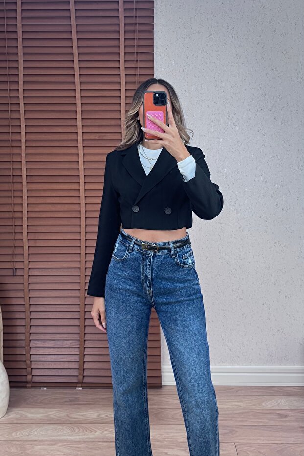 Mini Blazer Ceket - 2