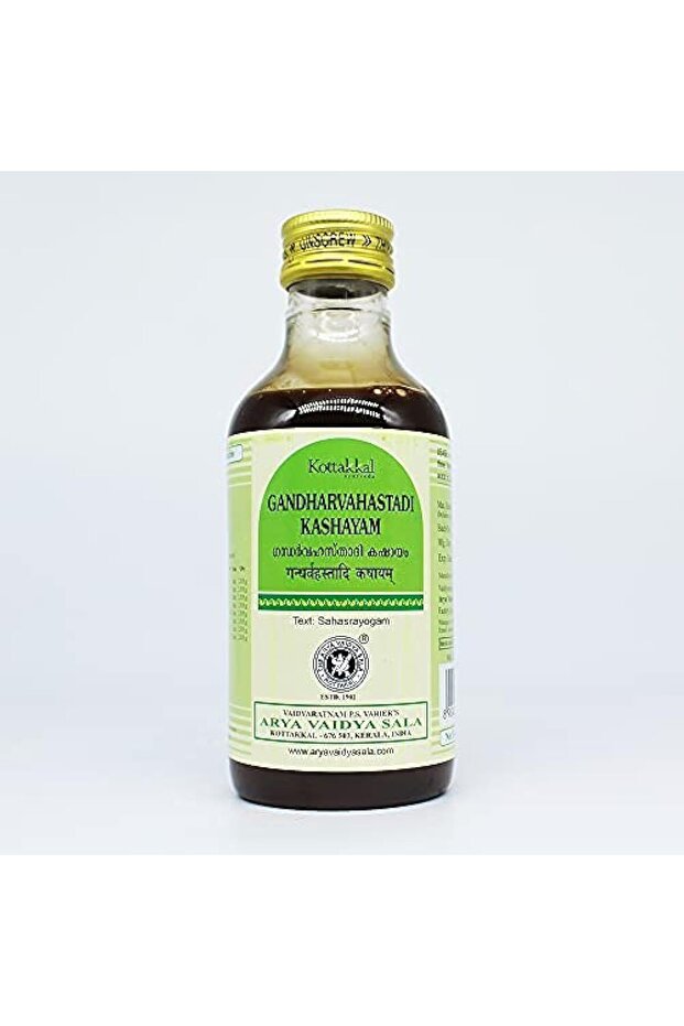 Arya Vaidya Sala Ayurvedic Gandharvahastadi Kashayam - 200 ml