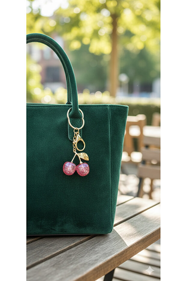 Cherry Figured Keychain - 1