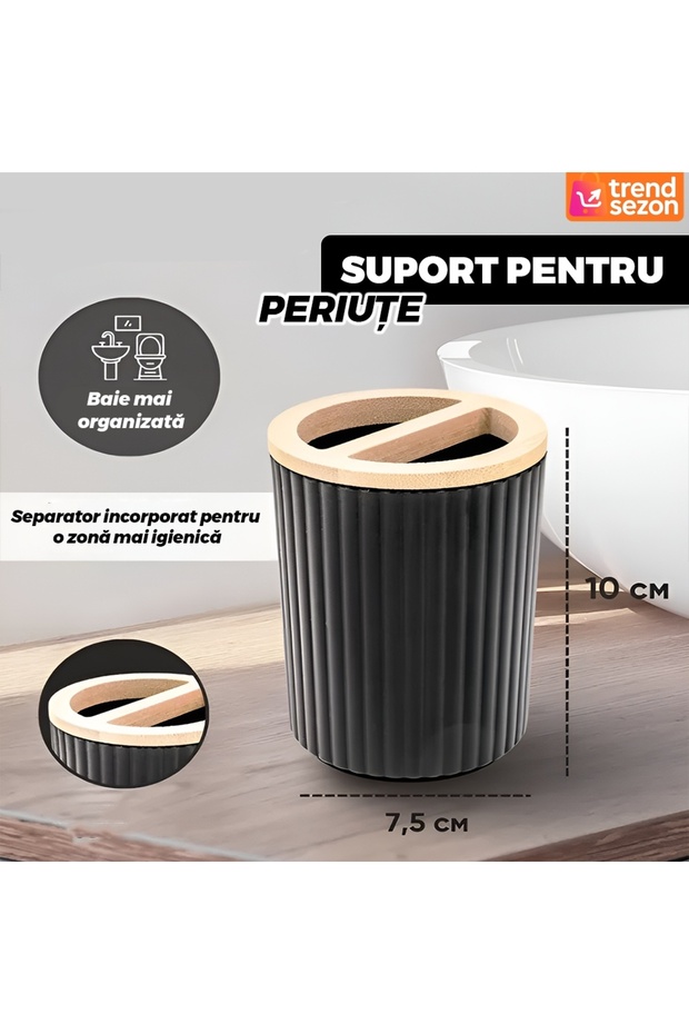 Round Bathroom Set - - 3