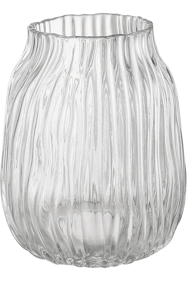 Clear Tall Vase