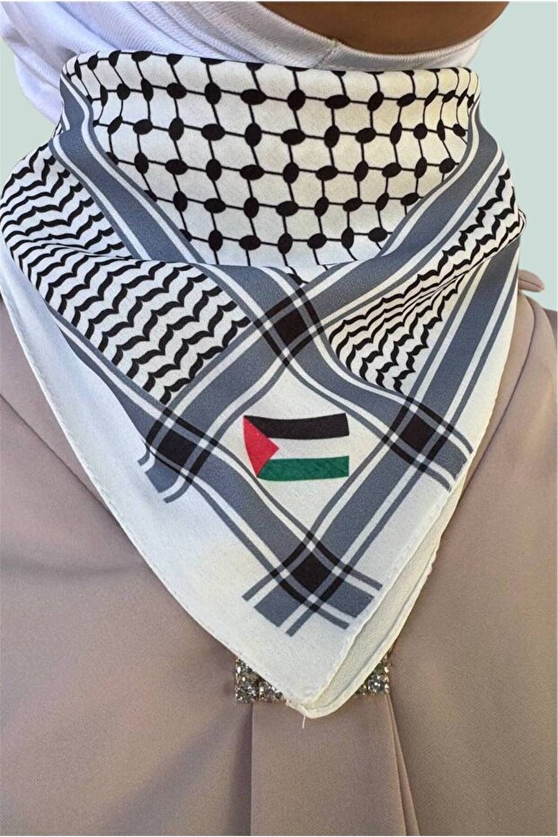 PALESTINE THEMED SCARF 50x50