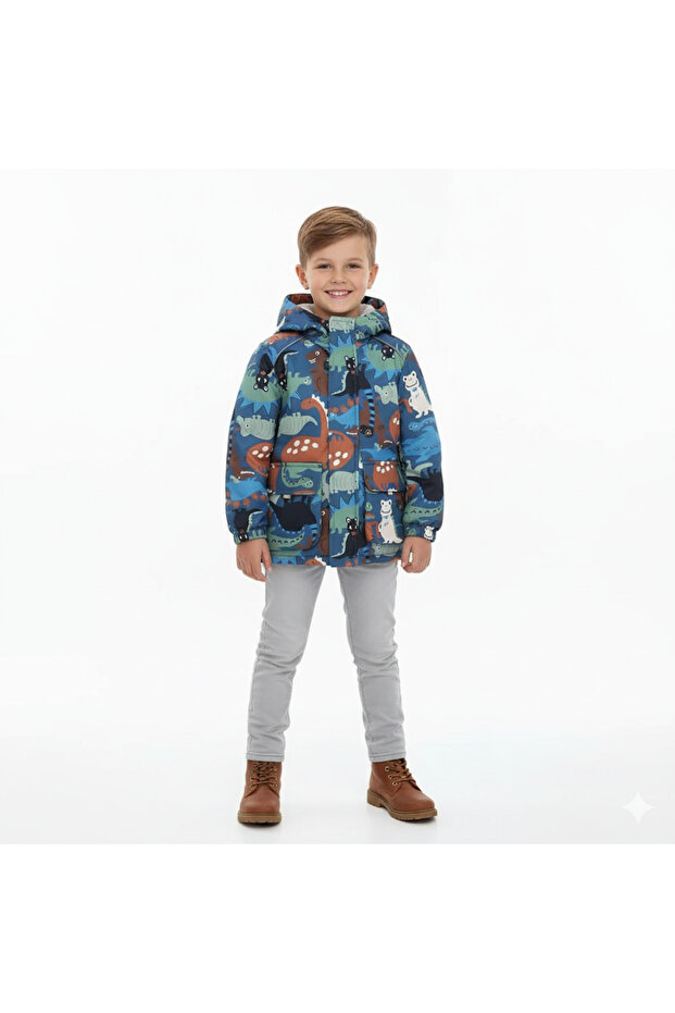 Boy's Super Quality Fleece Lining Latest Spring Coat