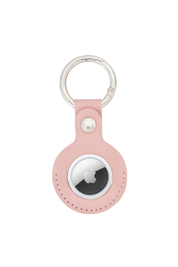 Leather Airtag Keychain – Stylish and Durable Leather Case Compatible with Apple Airtag