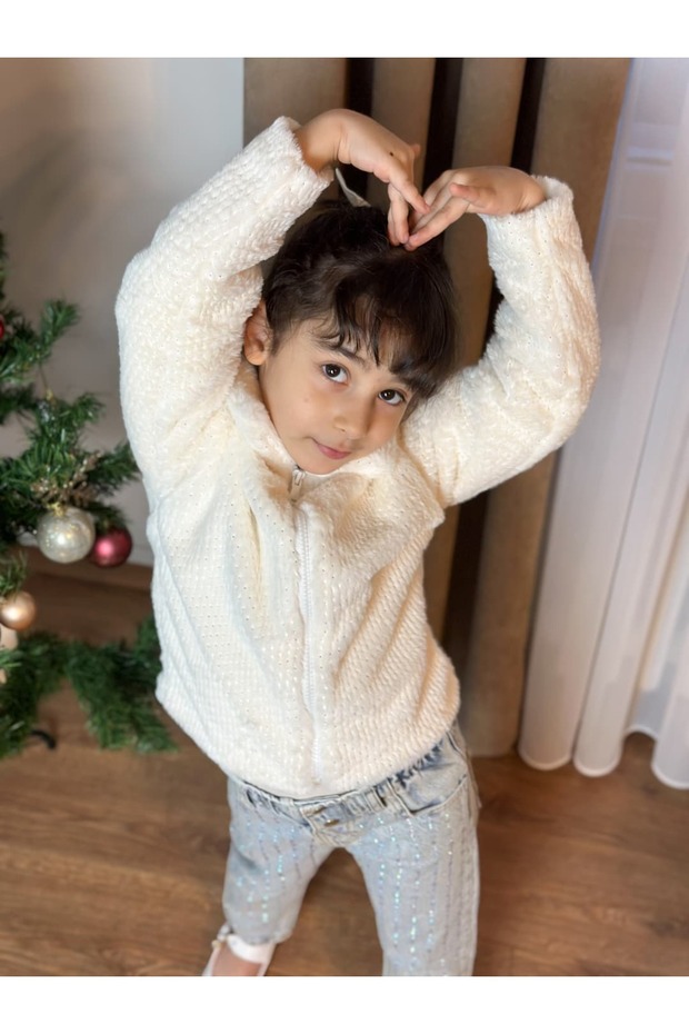 سترة سيم مطبوع المخملية - 5