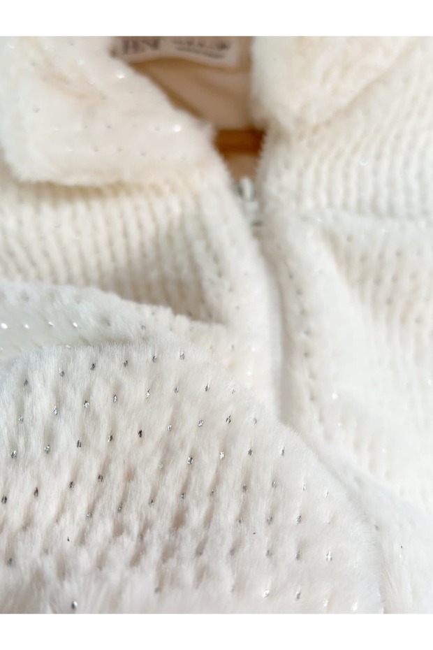 سترة سيم مطبوع المخملية - 6