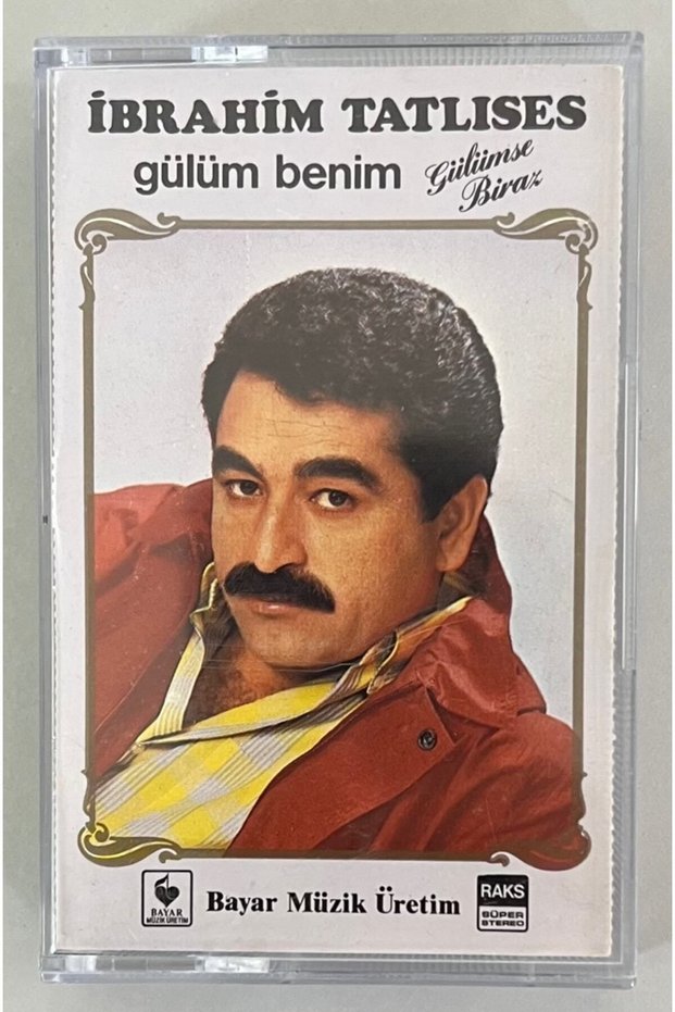 İbrahim Tatlıses Gülüm Benim Gülümse Bizraz Paper Printing Cassette