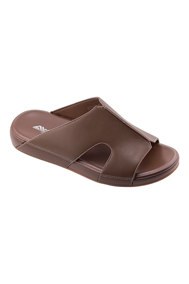A E T Handmade Arabic Sandals For Men | Outdoor Mens Slippers | Open Toe | Full Genuine Leather