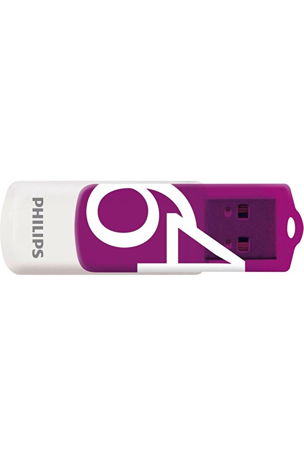 64GB Vivid Purple USB Drive - Compact & Stylish Data Storage Solution - 1