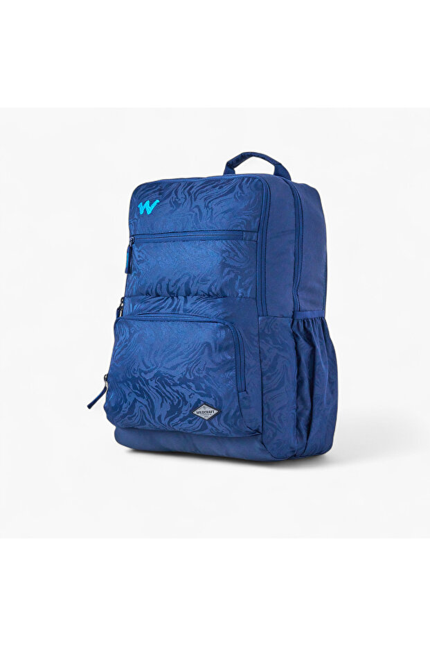 Solid School Backpack with Adjustable Shoulder Straps - 25x32x47 cms - 6