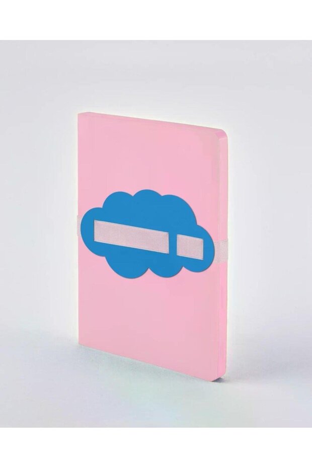 L Dotted Voyager Notebook - Cloud - 1