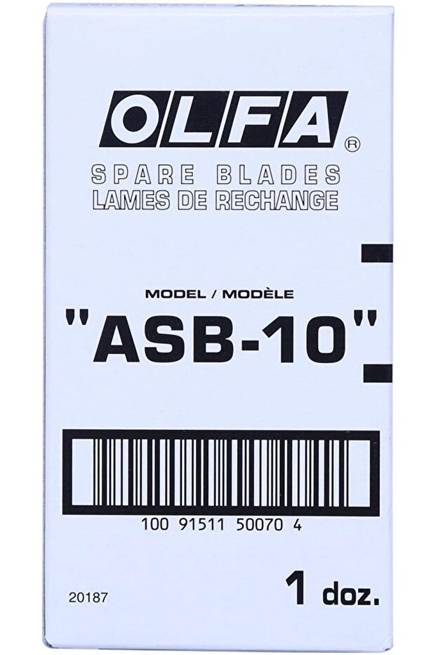 Cutter Snap Off Precision 30 Degree Spare Replacement Blade - ASB-10 (9mm)