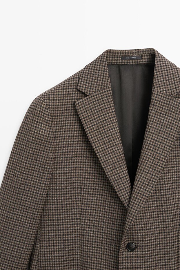 Yünlü blazer ceket - 6