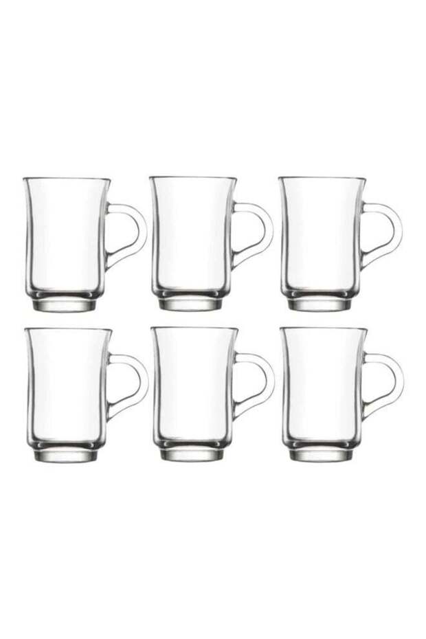6-Piece Ada Tea Glass Set Clear 155ml