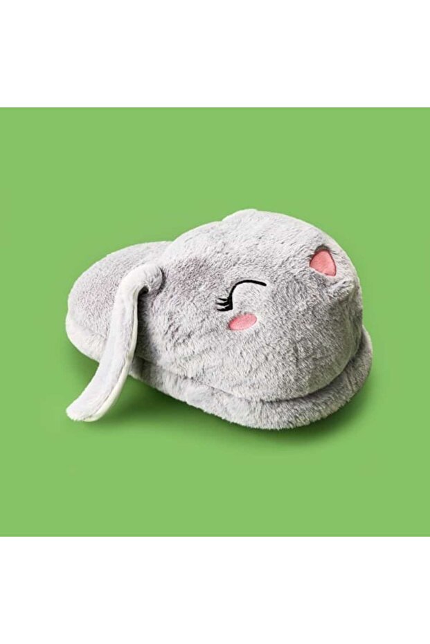 Soft Cute Rabbit Figured Slippers - Pink - 30X40 cm