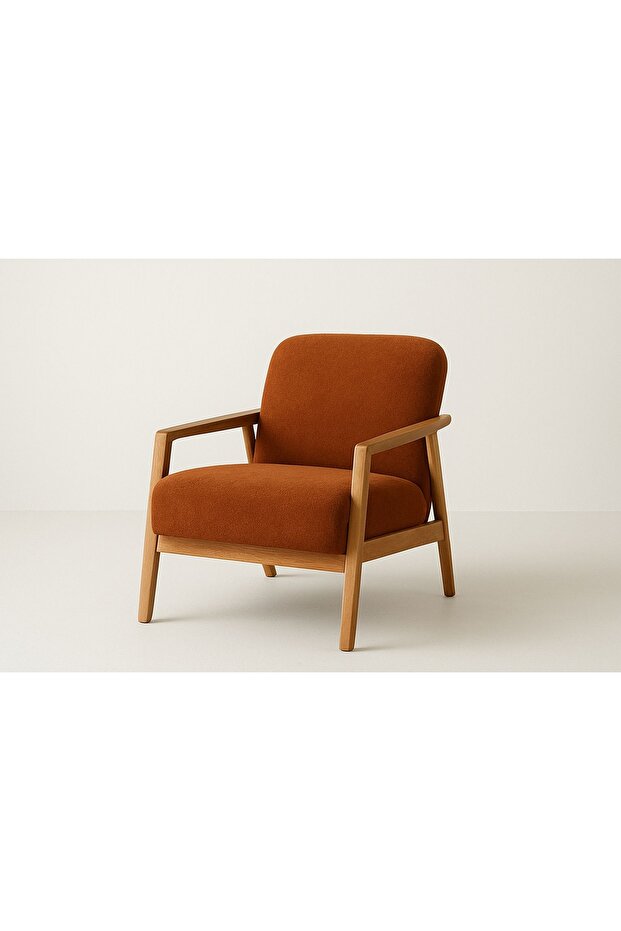 CAPRA AHŞAP KOLLU BERJER - 1