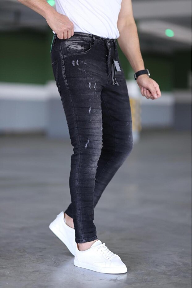 بنطلون جينز رجالي فاخر من ماركة DSQ - 2