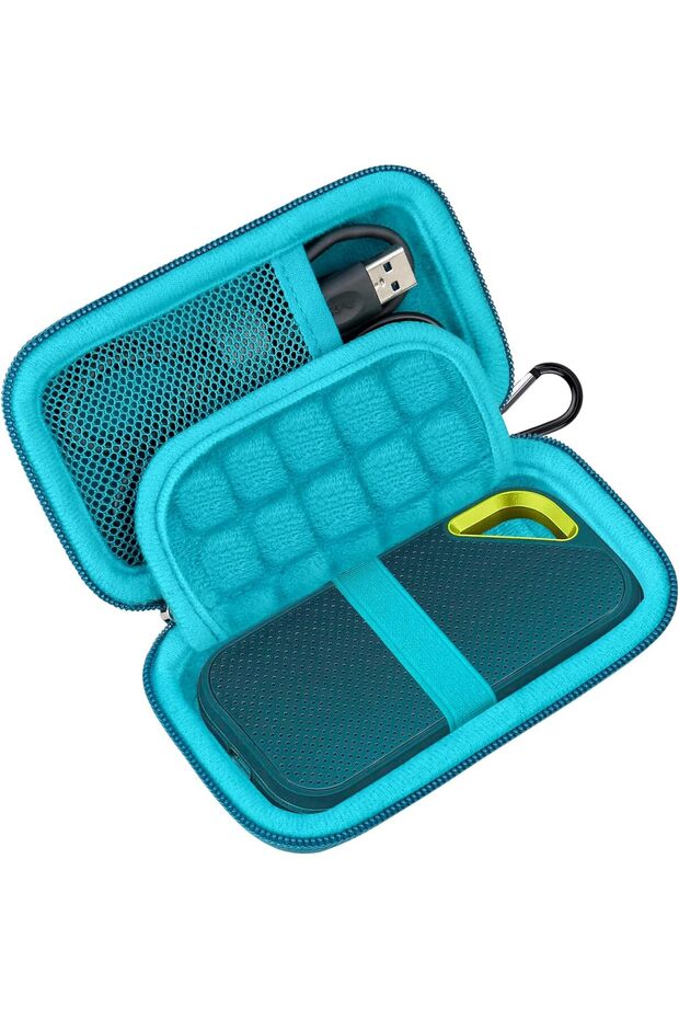 Hard Carrying Case for SanDisk Extreme Pro/SanDisk Extreme Portable External SSD