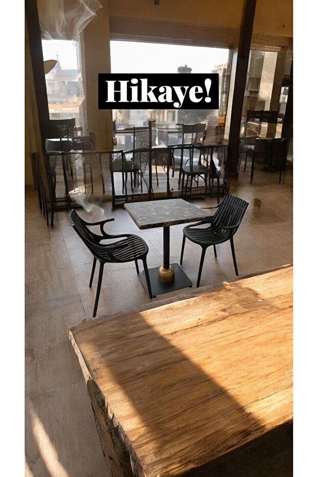 ev mobilya Werzalit masa sandelye - 4