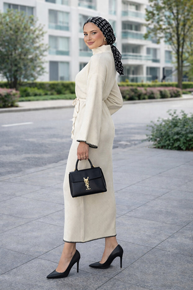 triko zeynep elbise - 2