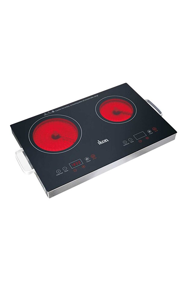 Digital Double Stainless Steel Infrared Cooker, IK-6202N