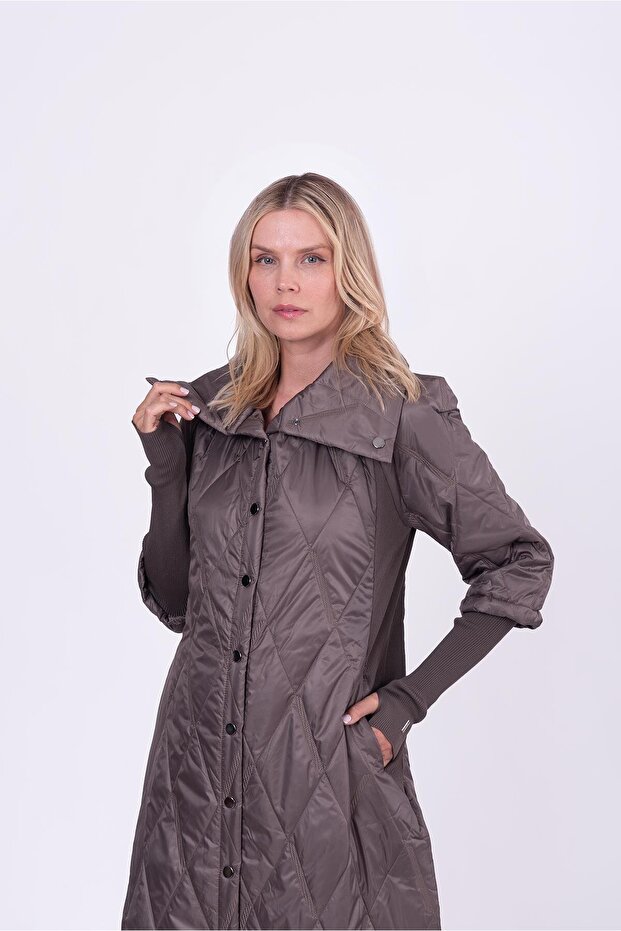 Eldivenli Kapitone Mont VİZON - 3