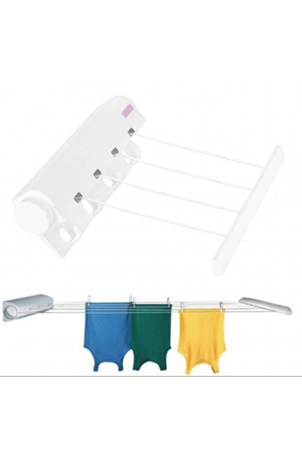 حبل غسيل قابل للسحب والتمديد - 1