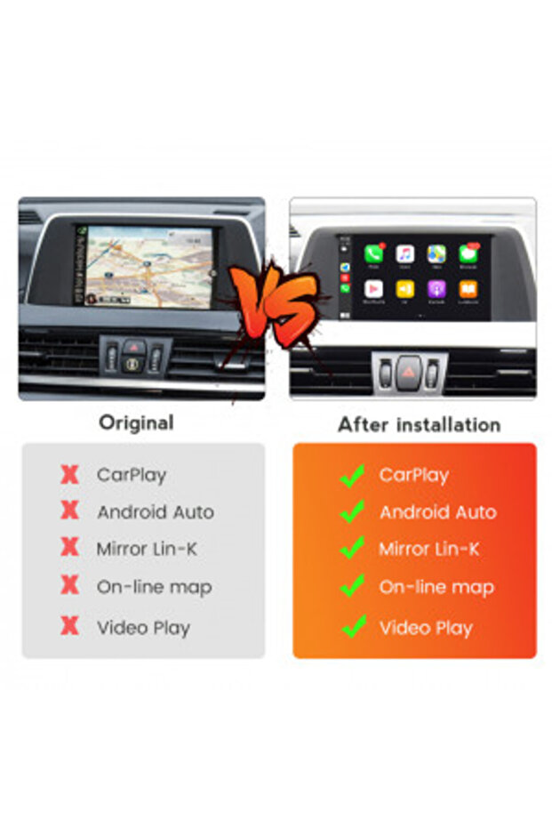 Wireless Carplay and Android Auto Module for BMW CIC - 3
