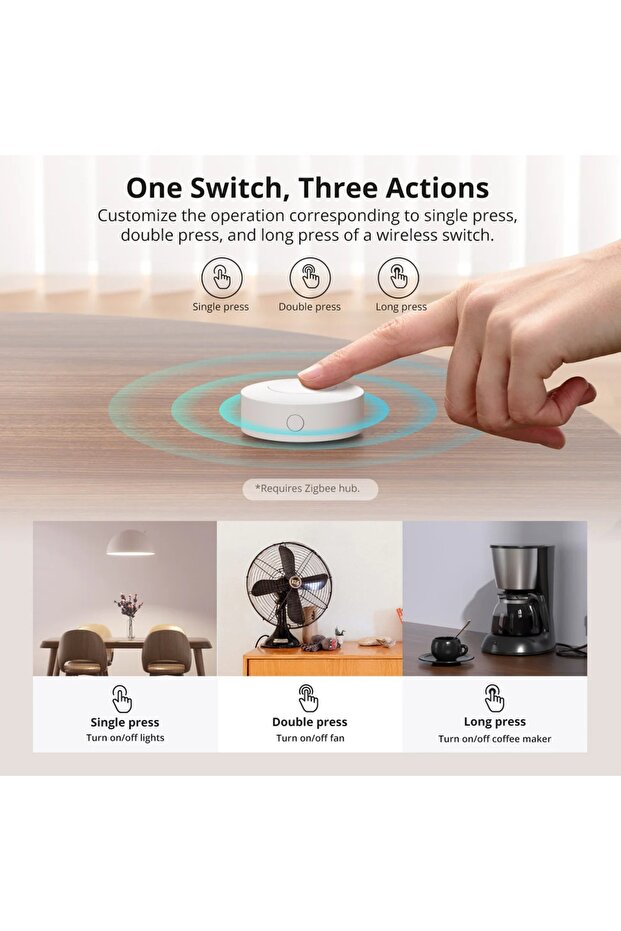 زر ذكي لاسلكي بتقنية Zigbee - 2