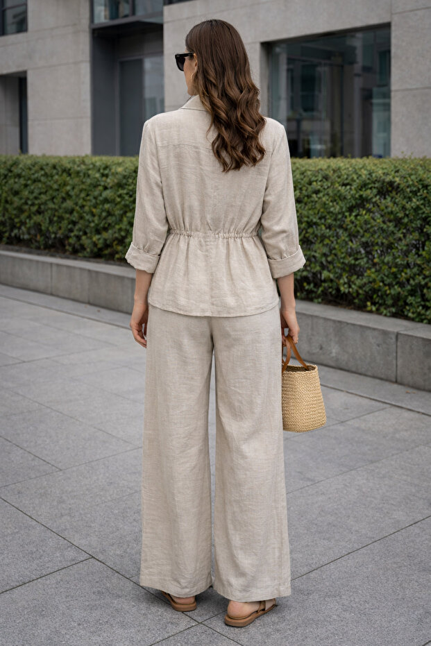 طقم برباط عند الخصر - 2