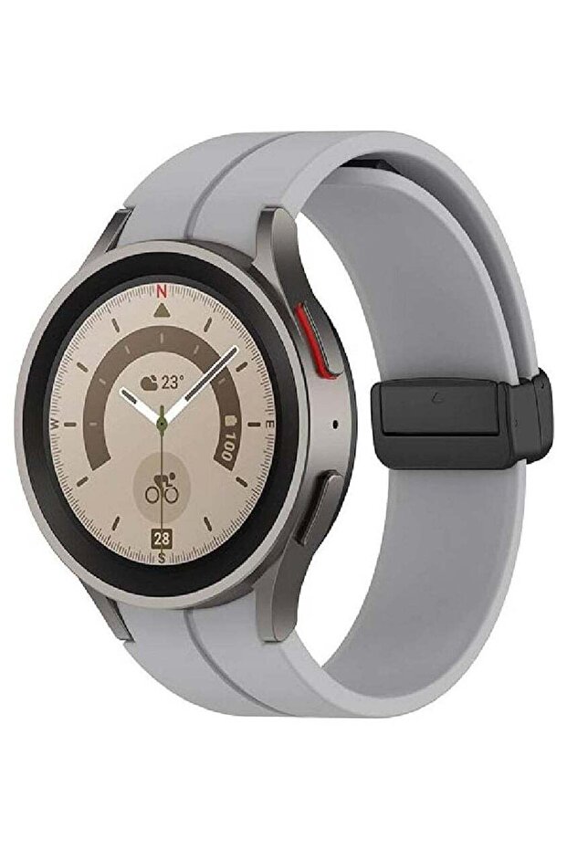 Strap Compatible for Samsung Galaxy Watch 5/Galaxy Watch 4 40mm 44mm Sport Soft Silicone Repla