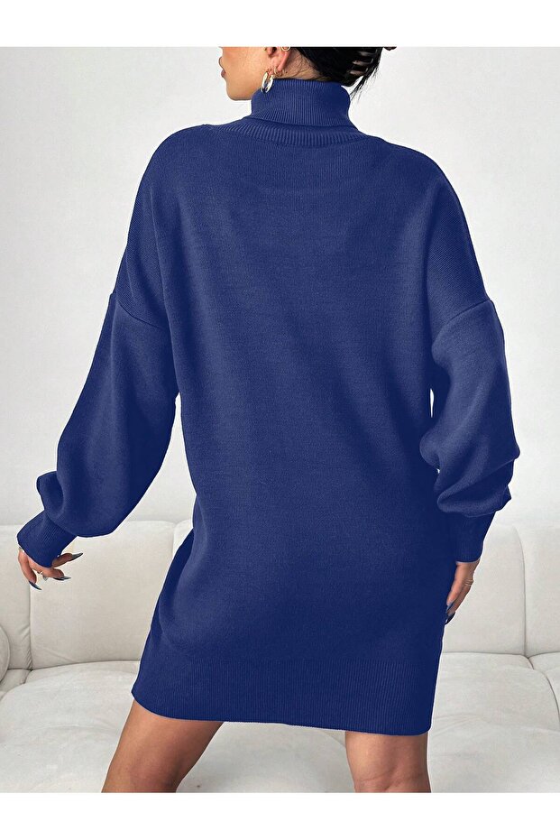 mini rochie cu guler - 2