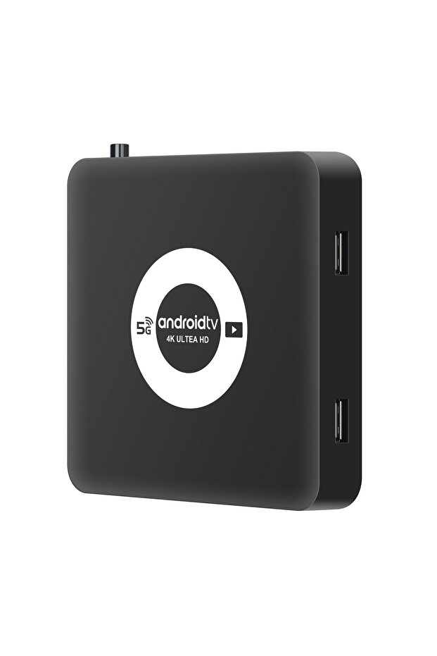 4K Ultra HD Android TV Box 2nd Gen - Smart Media Player with Voice Remote & 5G WiFi