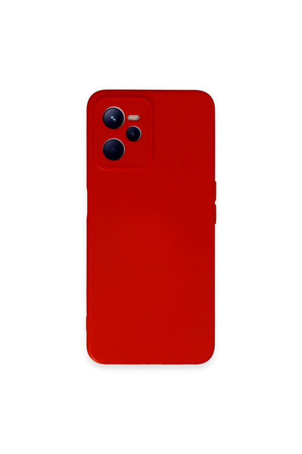 Realme C35 Compatible Case Vibrant Pastel Colored Velvet Soft Touch Inside