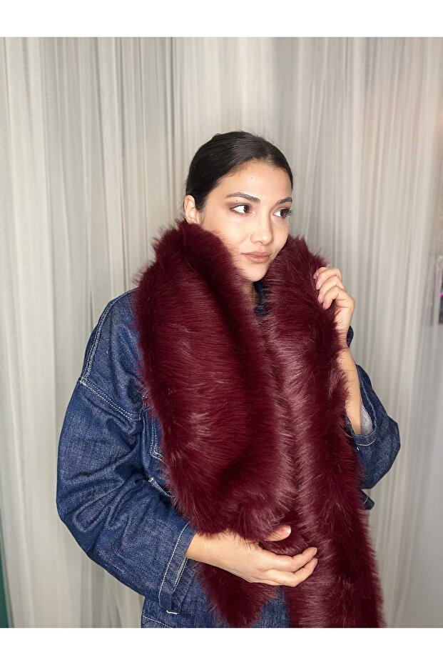 Fur Scarf & Shawl 170*20