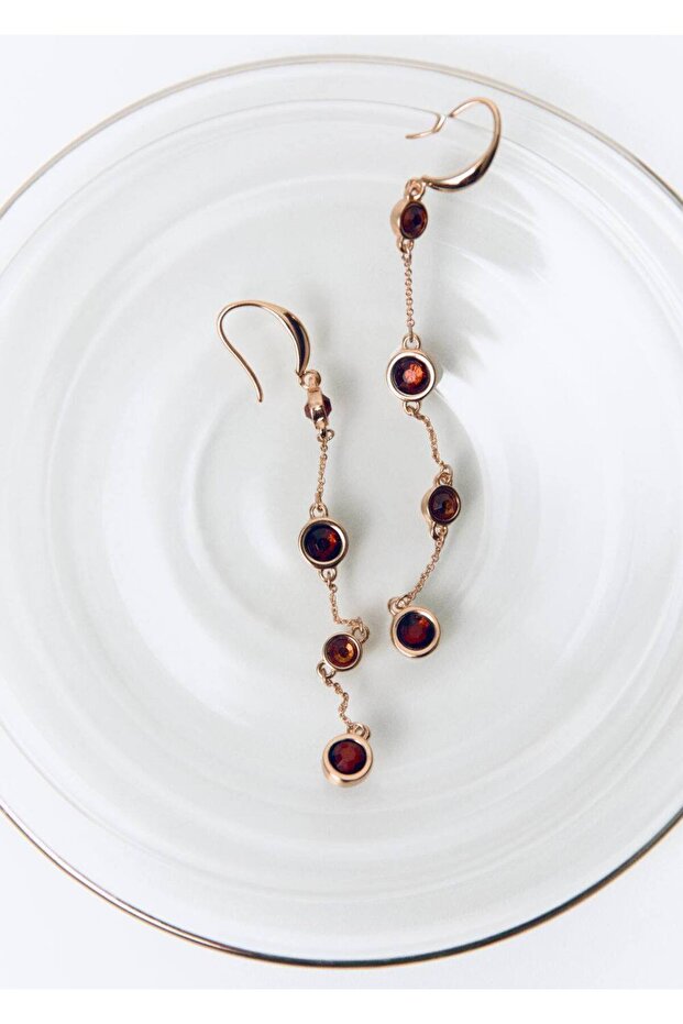 Sallantılı küre küpe - 5