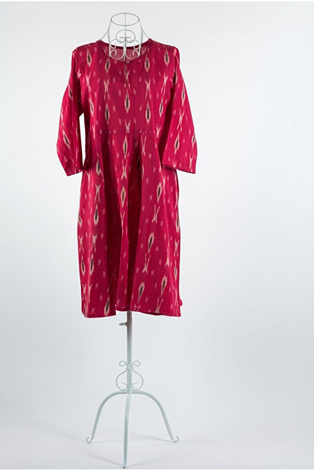 Rochie scurta din Ikat - 3